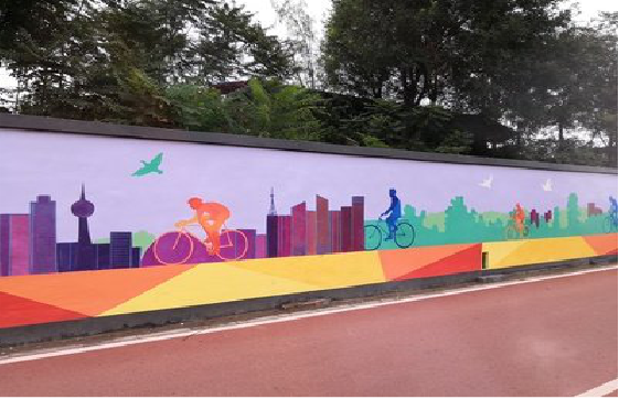 丘北墙体彩绘-围墙